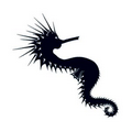 Tribal Sea Horse Temporary Tattoo